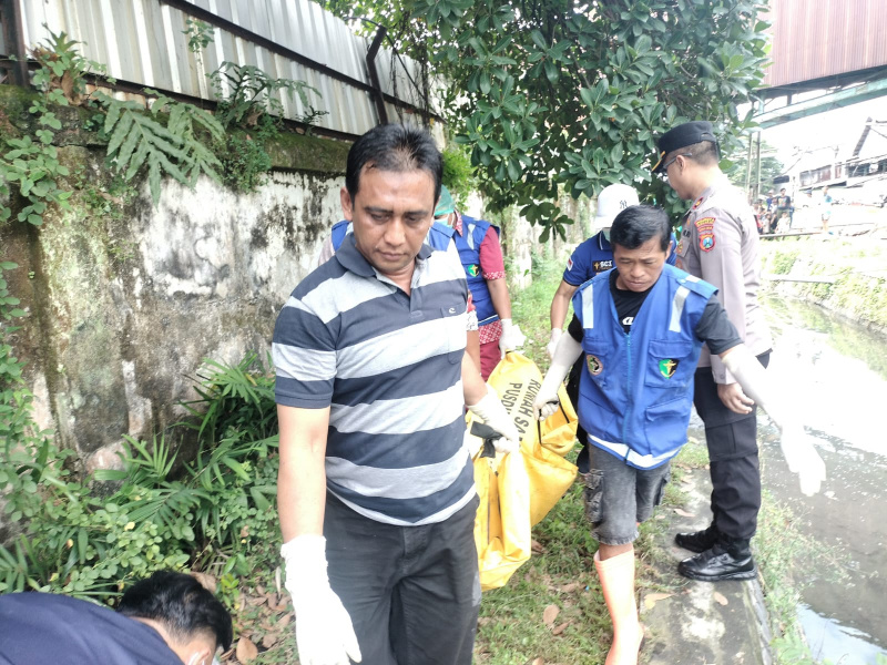 Jenazah Seorang Pria Tak Dikenal Ditemukan di Kanal PG Candi